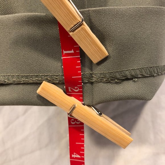 Zara Olive Green Trousers, Size M - Picture 13 of 14